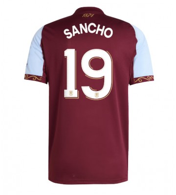 Aston Villa Jadon Sancho #19 Replik Heimtrikot 2025-26 Kurzarm